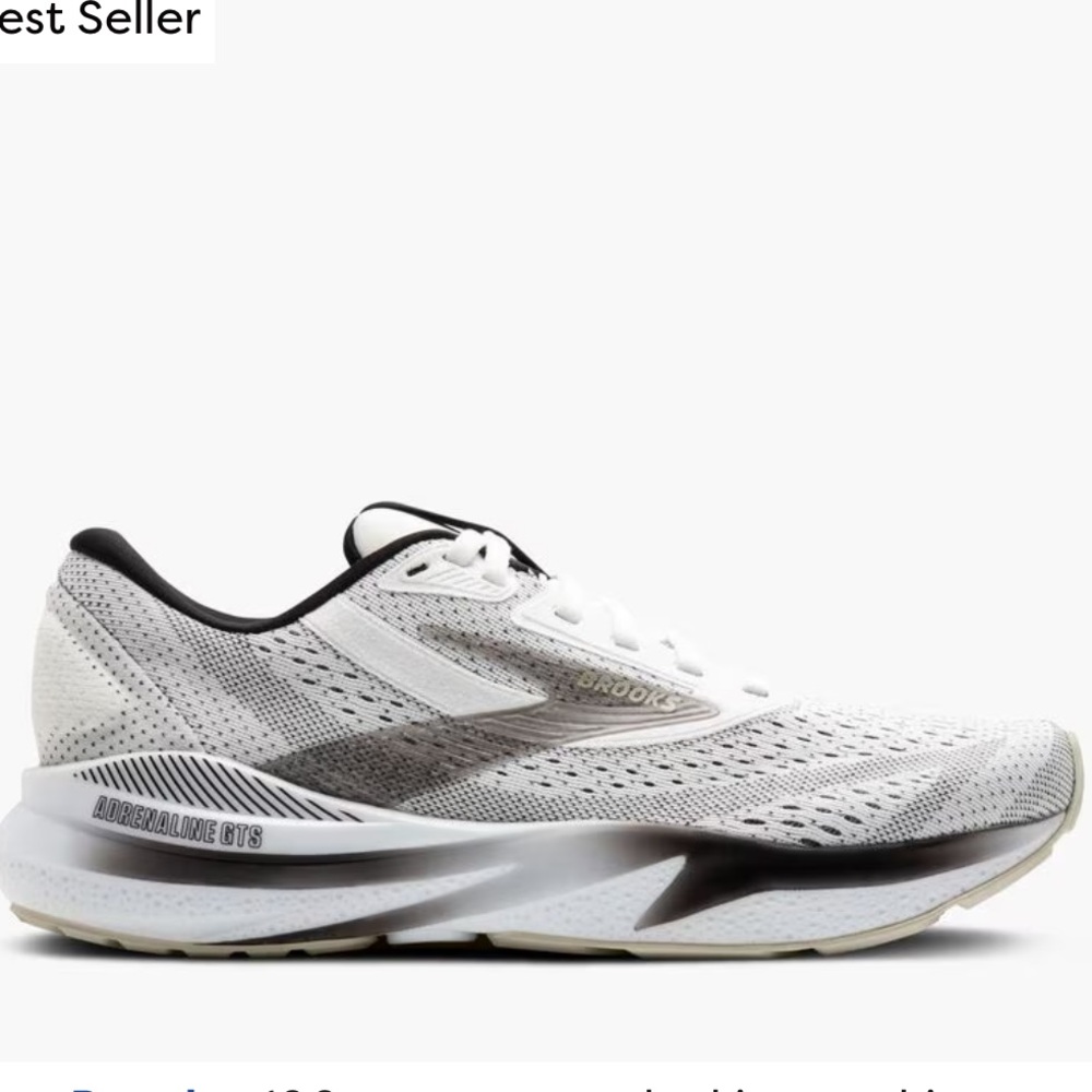 Brooks Women’s Running Shoes - White and Black